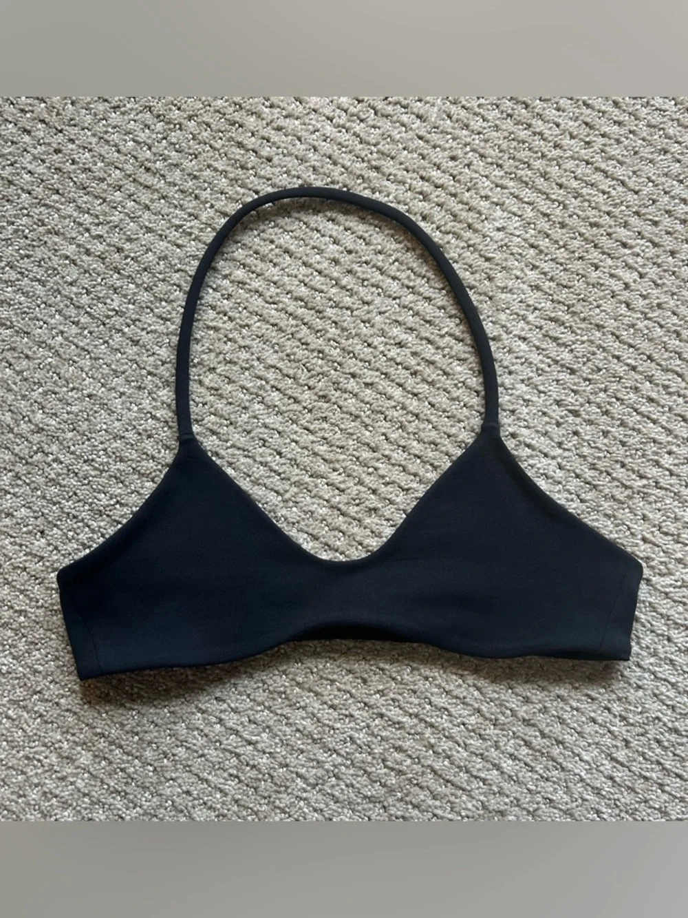 Tank Air Scoop Bralette Black Size: Small - Picture 1 of 4